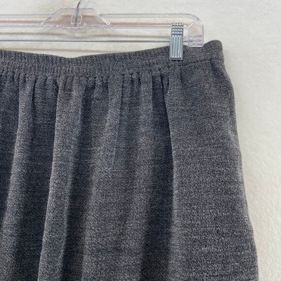 Oska Gray Wool Blend Midi Skirt Size IV US Size 12 / 14 - Picture 4 of 6